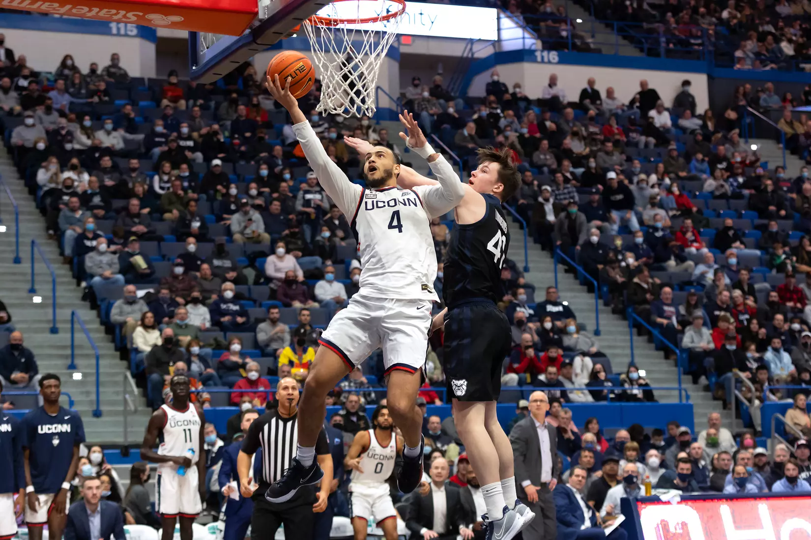 UConn vs Butler at XL Center, Hartford, CT 1/18/22