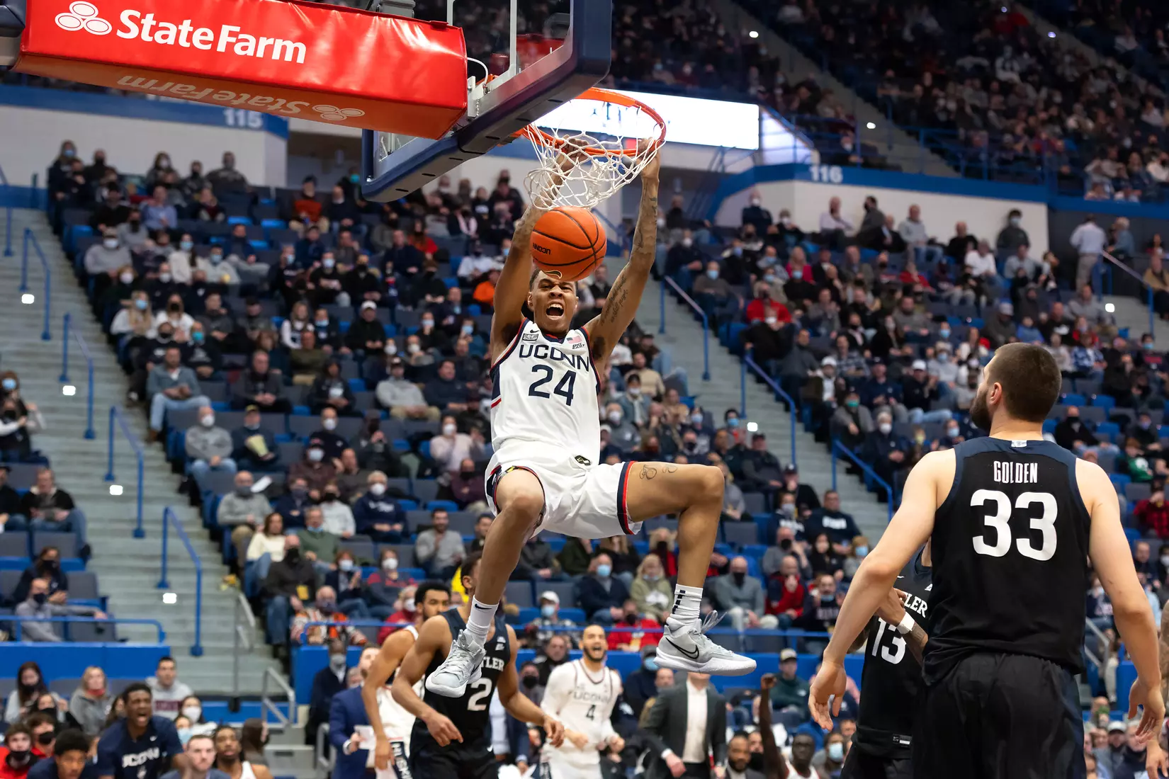 UConn vs Butler at XL Center, Hartford, CT 1/18/22