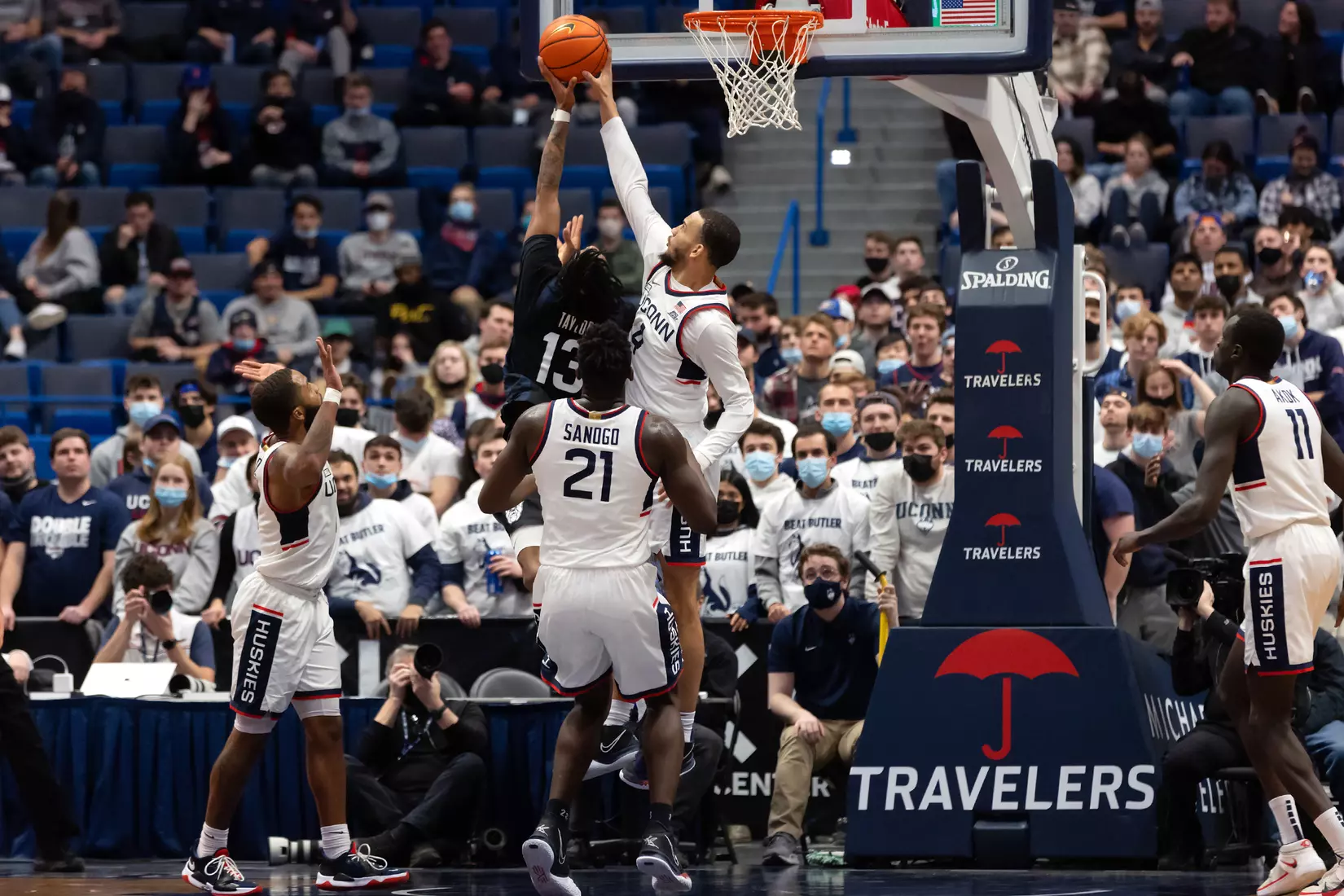 UConn vs Butler at XL Center, Hartford, CT 1/18/22