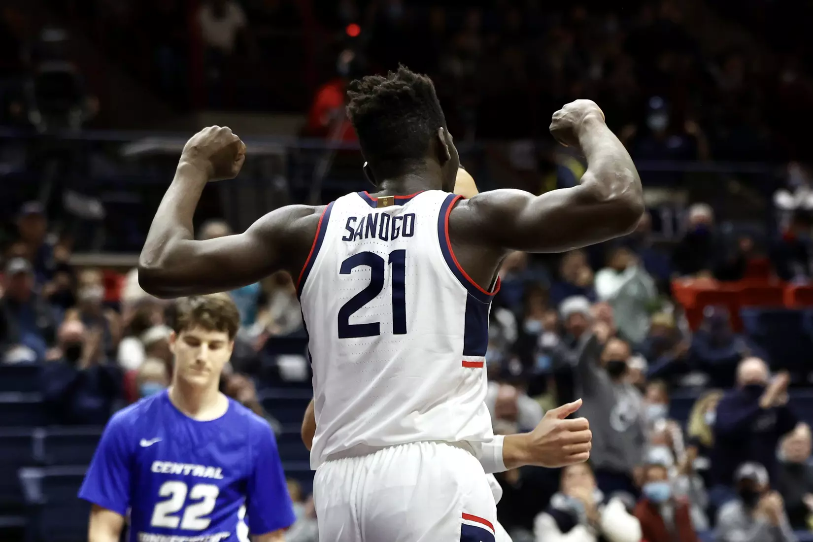 UConn vs CCSU at Gampel Pavilion 11/9/21