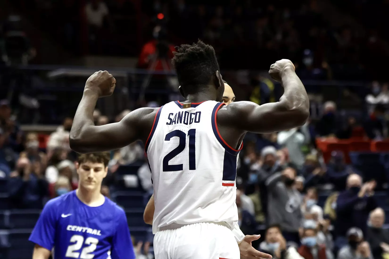 UConn vs CCSU at Gampel Pavilion 11/9/21