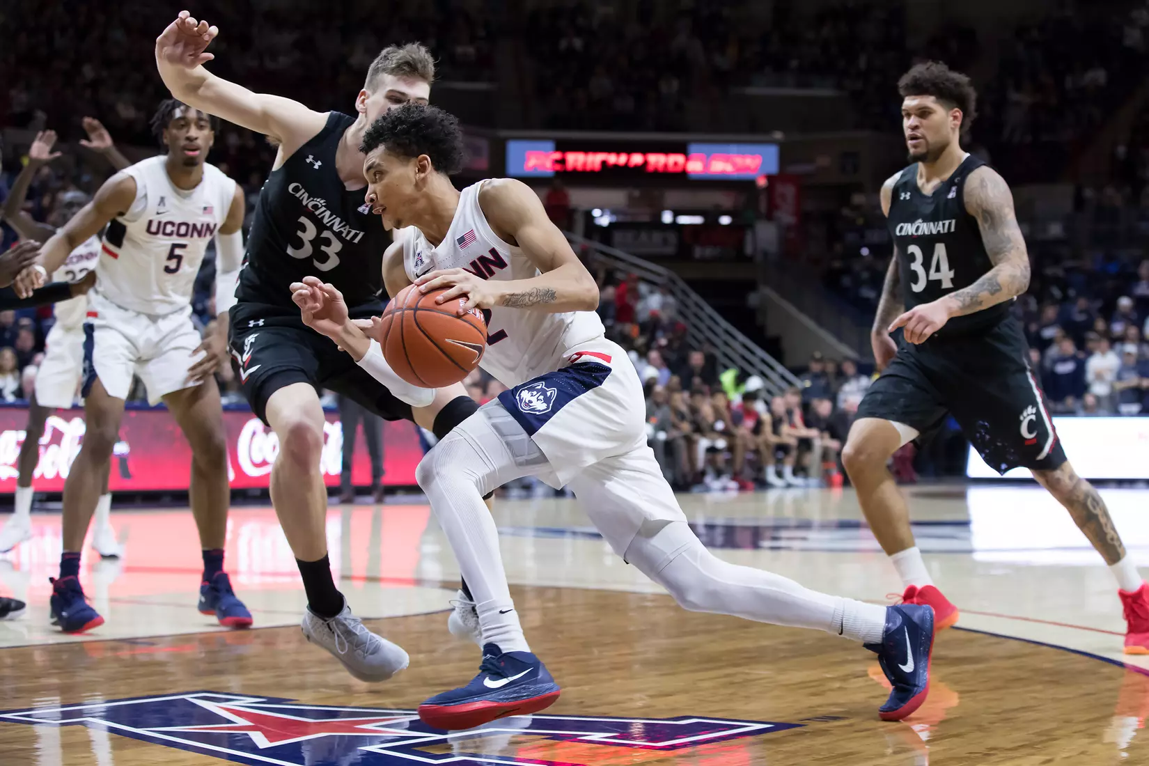 UConn vs Cincinnati 2/9/20