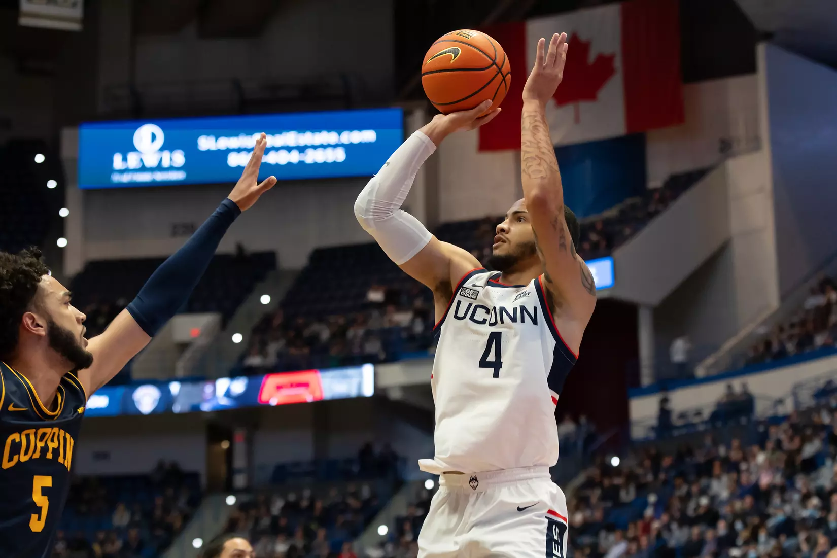UConn vs Coppin State at XL Center in Hartford, 11/13/21