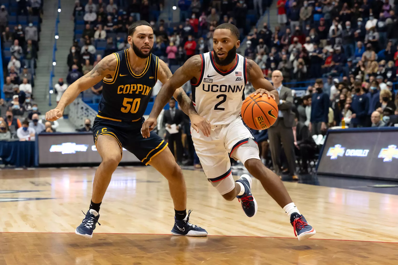 UConn vs Coppin State at XL Center in Hartford, 11/13/21