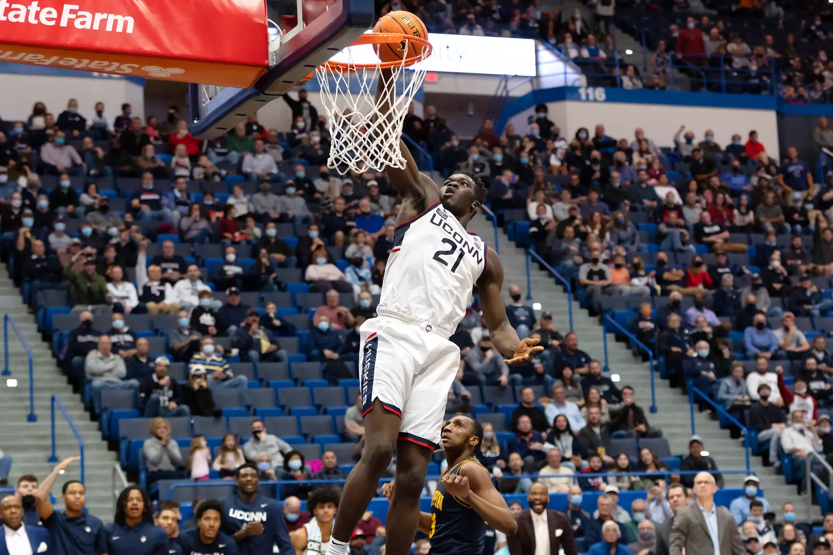 UConn vs Coppin State at XL Center in Hartford, 11/13/21