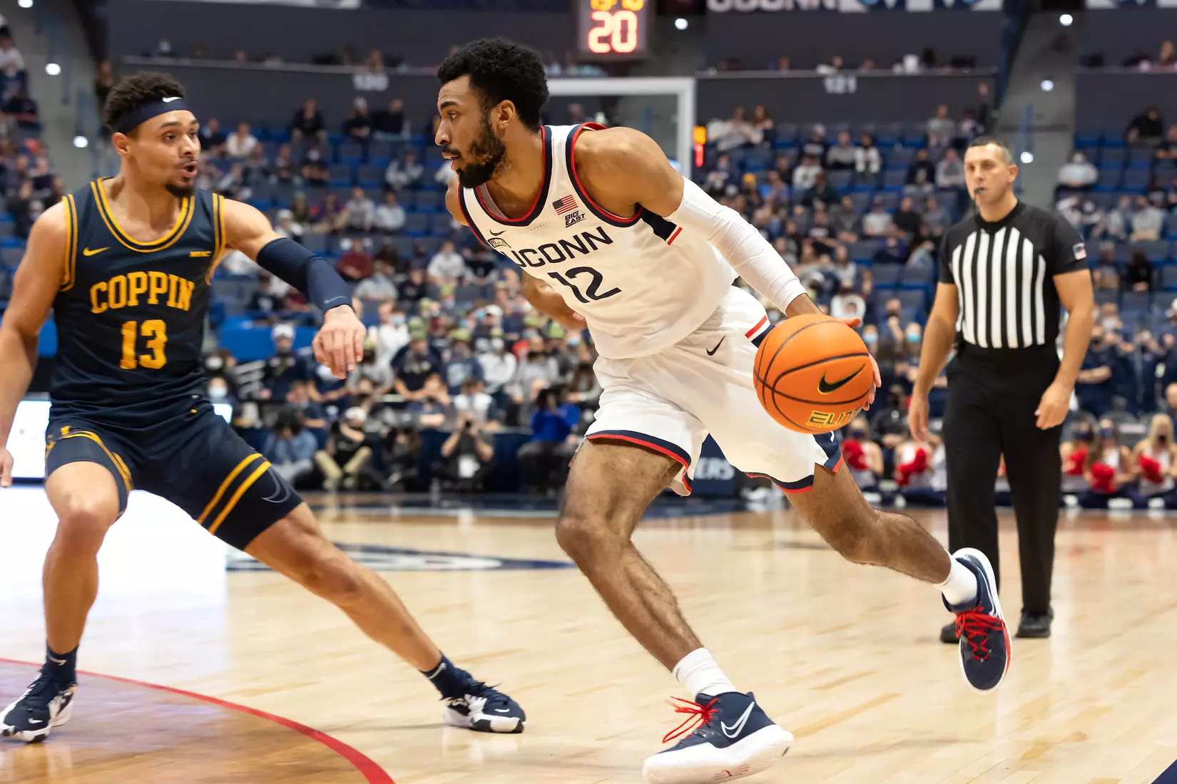 UConn vs Coppin State at XL Center in Hartford, 11/13/21