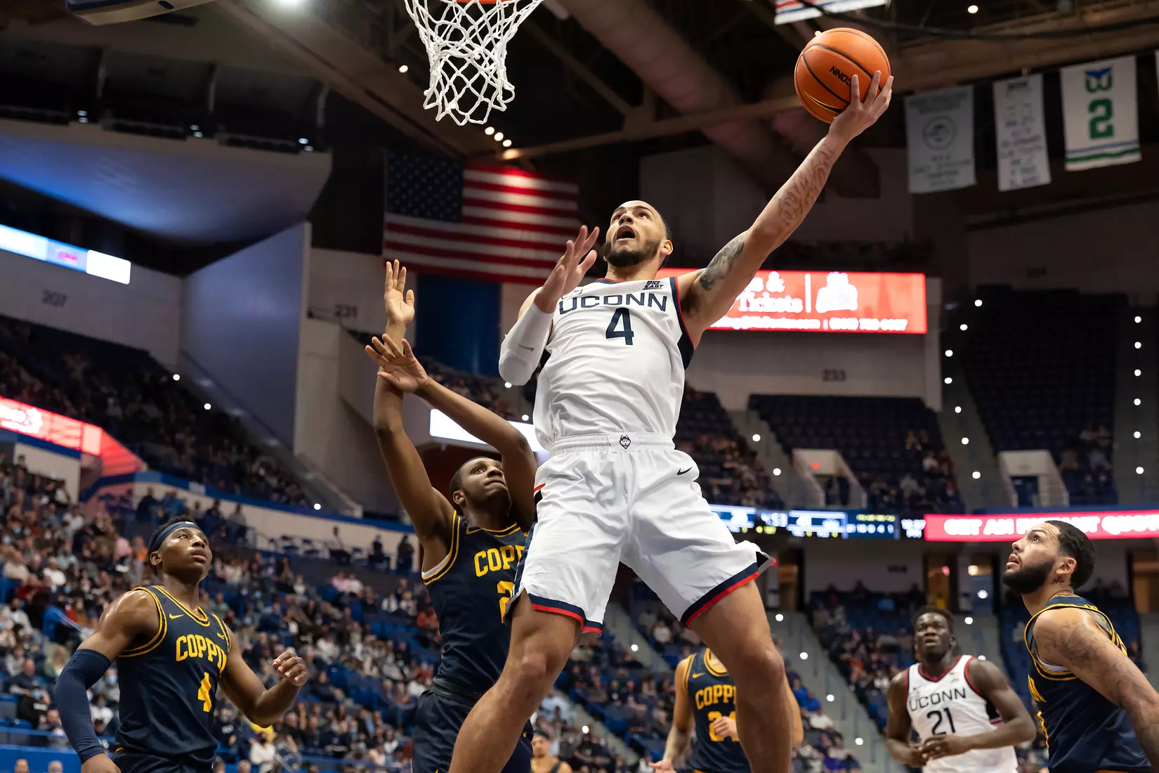 UConn vs Coppin State at XL Center in Hartford, 11/13/21