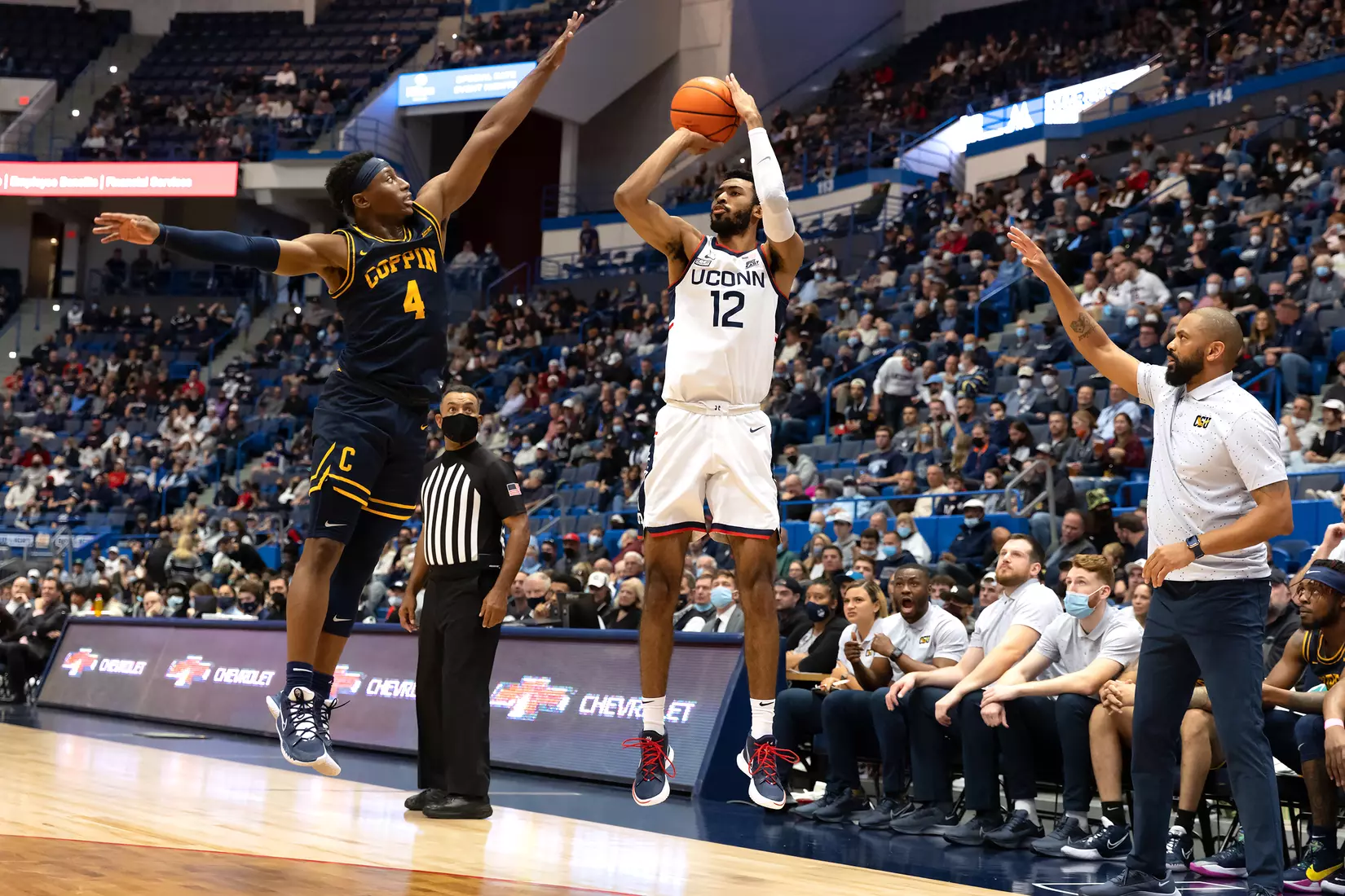 UConn vs Coppin State at XL Center in Hartford, 11/13/21
