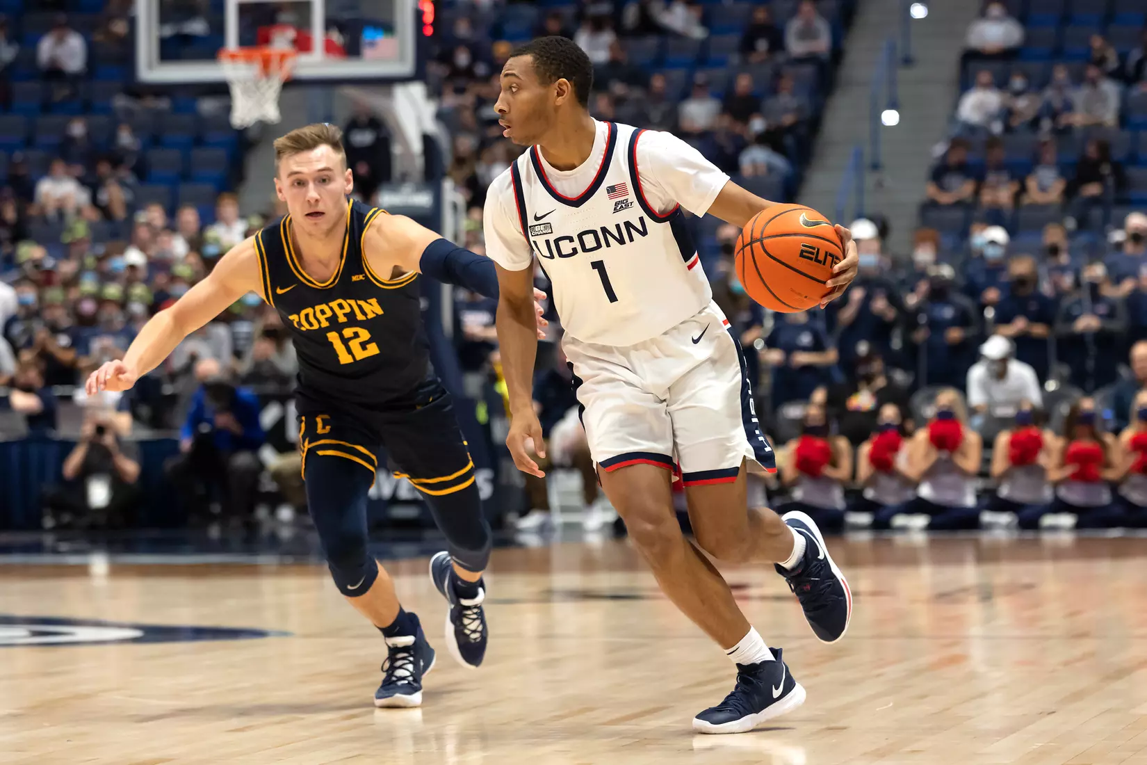 UConn vs Coppin State at XL Center in Hartford, 11/13/21