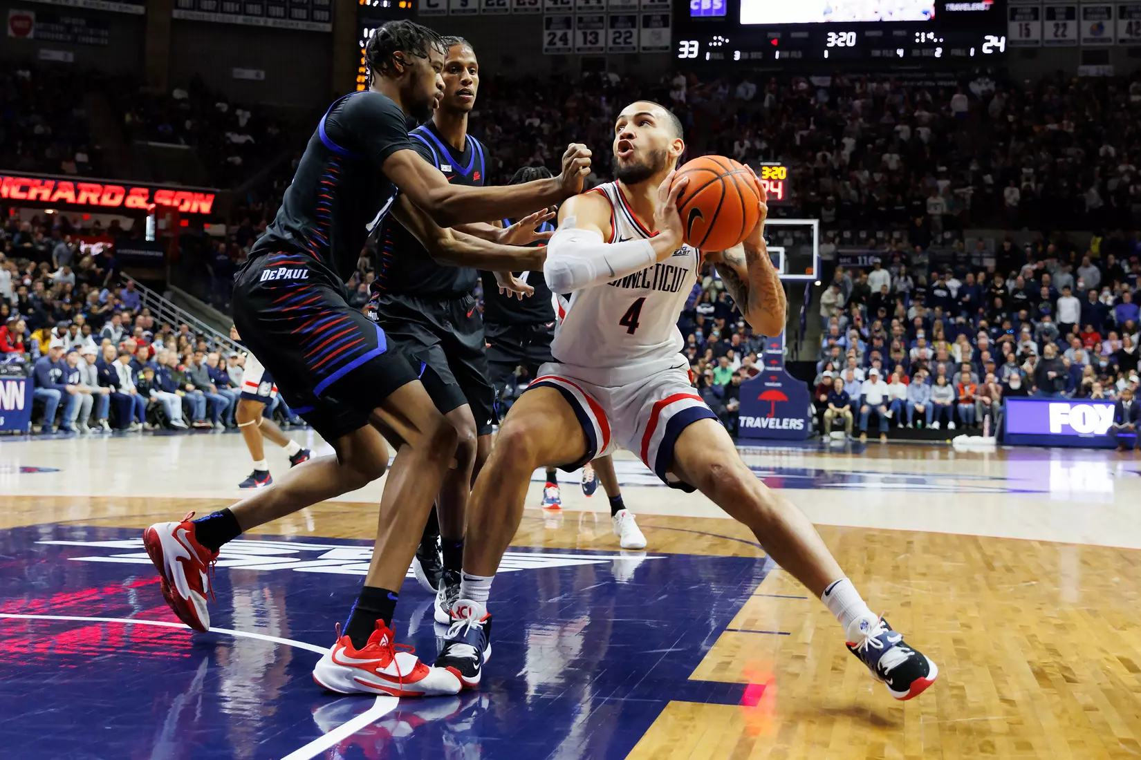 UConn vs DePaul at Gampel Pavilion 3/5/22