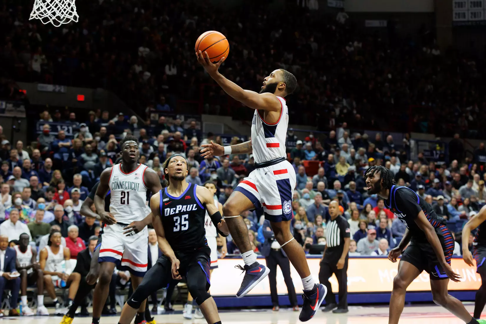 UConn vs DePaul at Gampel Pavilion 3/5/22