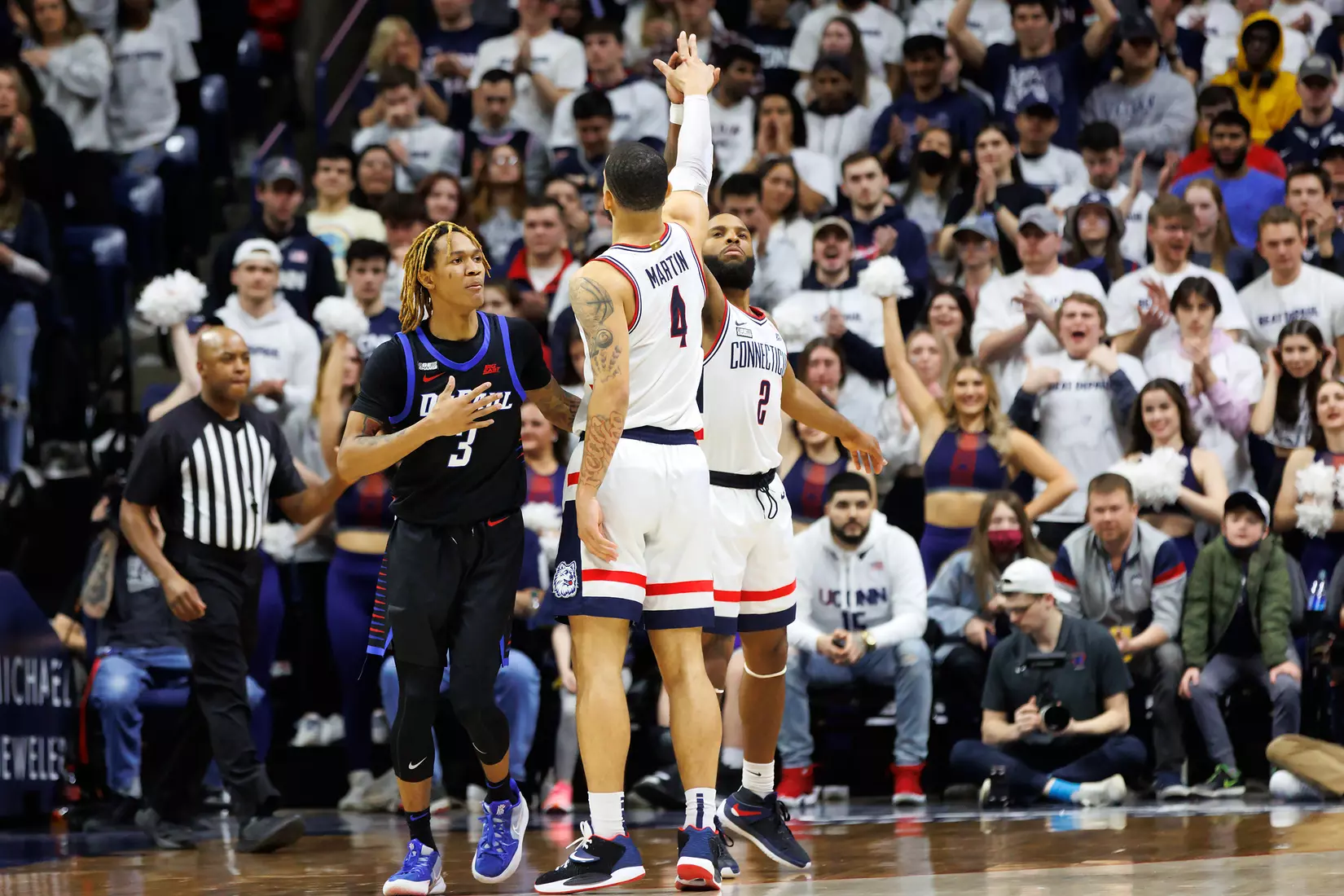 UConn vs DePaul at Gampel Pavilion 3/5/22