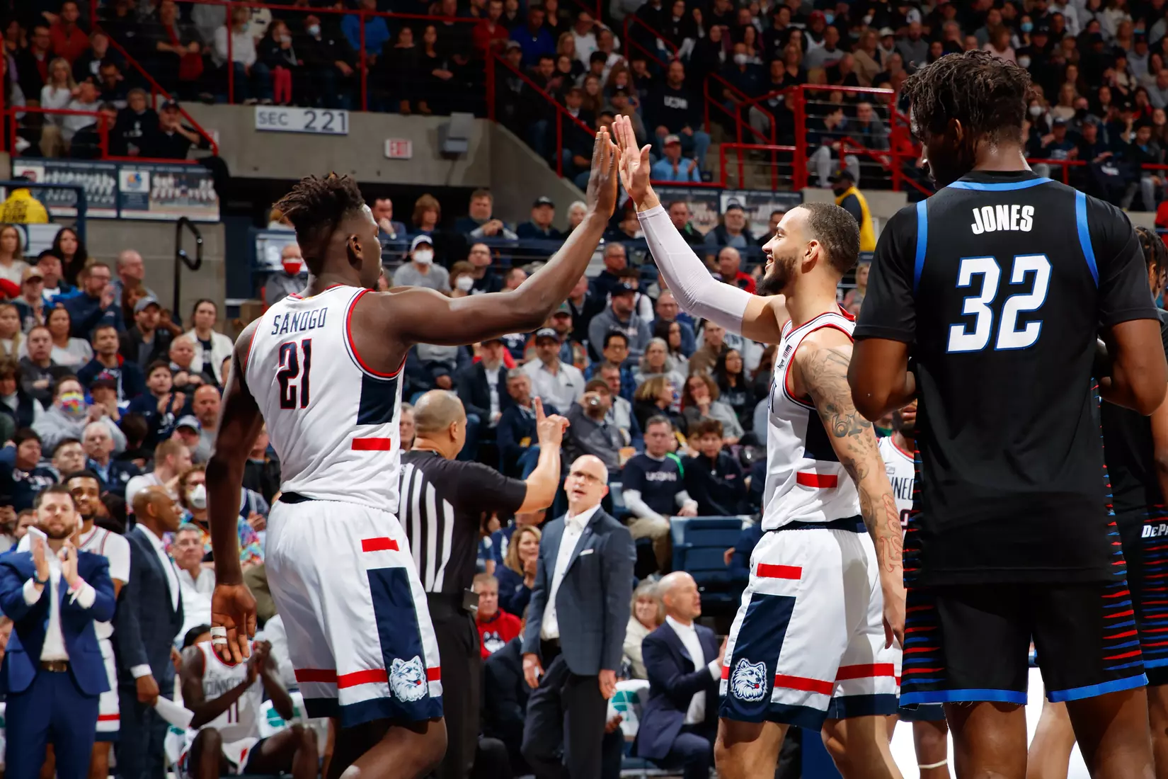 UConn vs DePaul at Gampel Pavilion 3/5/22