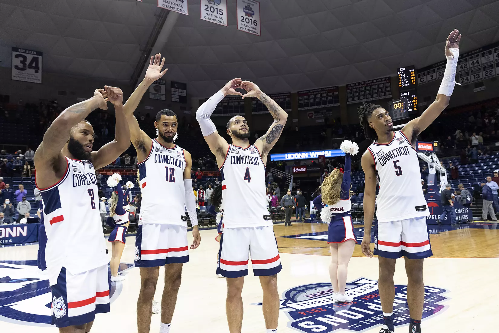UConn vs DePaul at Gampel Pavilion 3/5/22