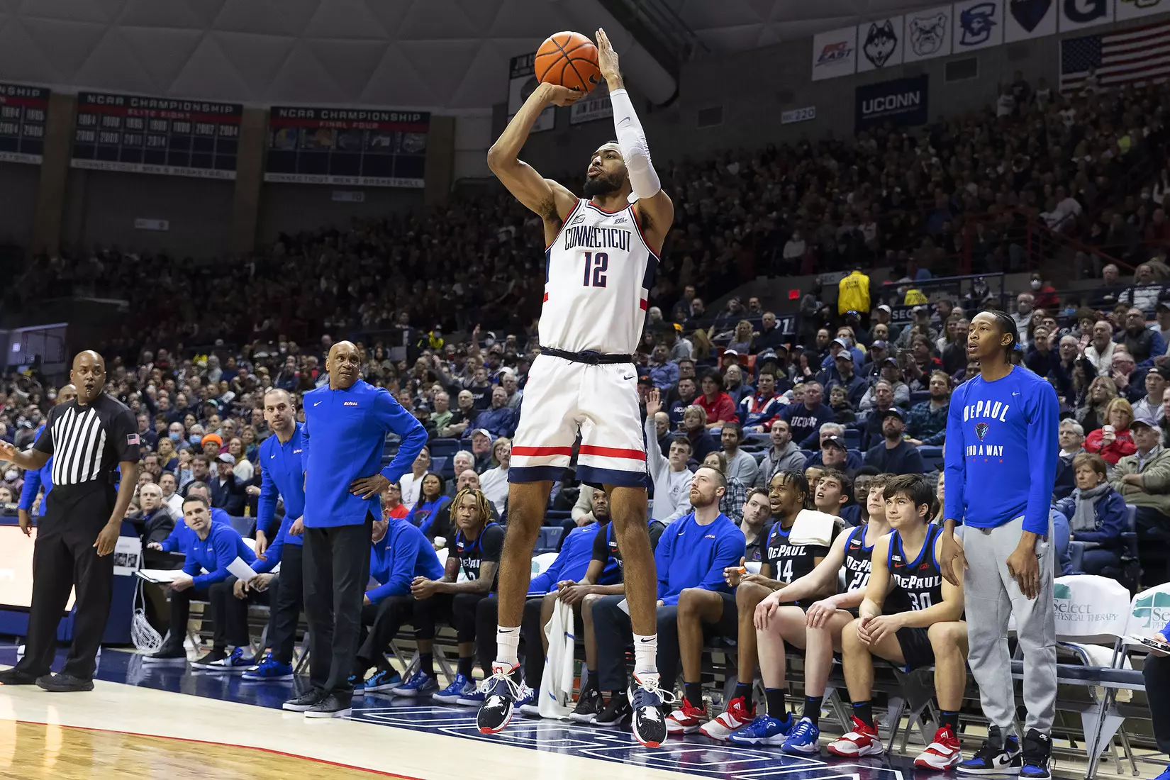 UConn vs DePaul at Gampel Pavilion 3/5/22