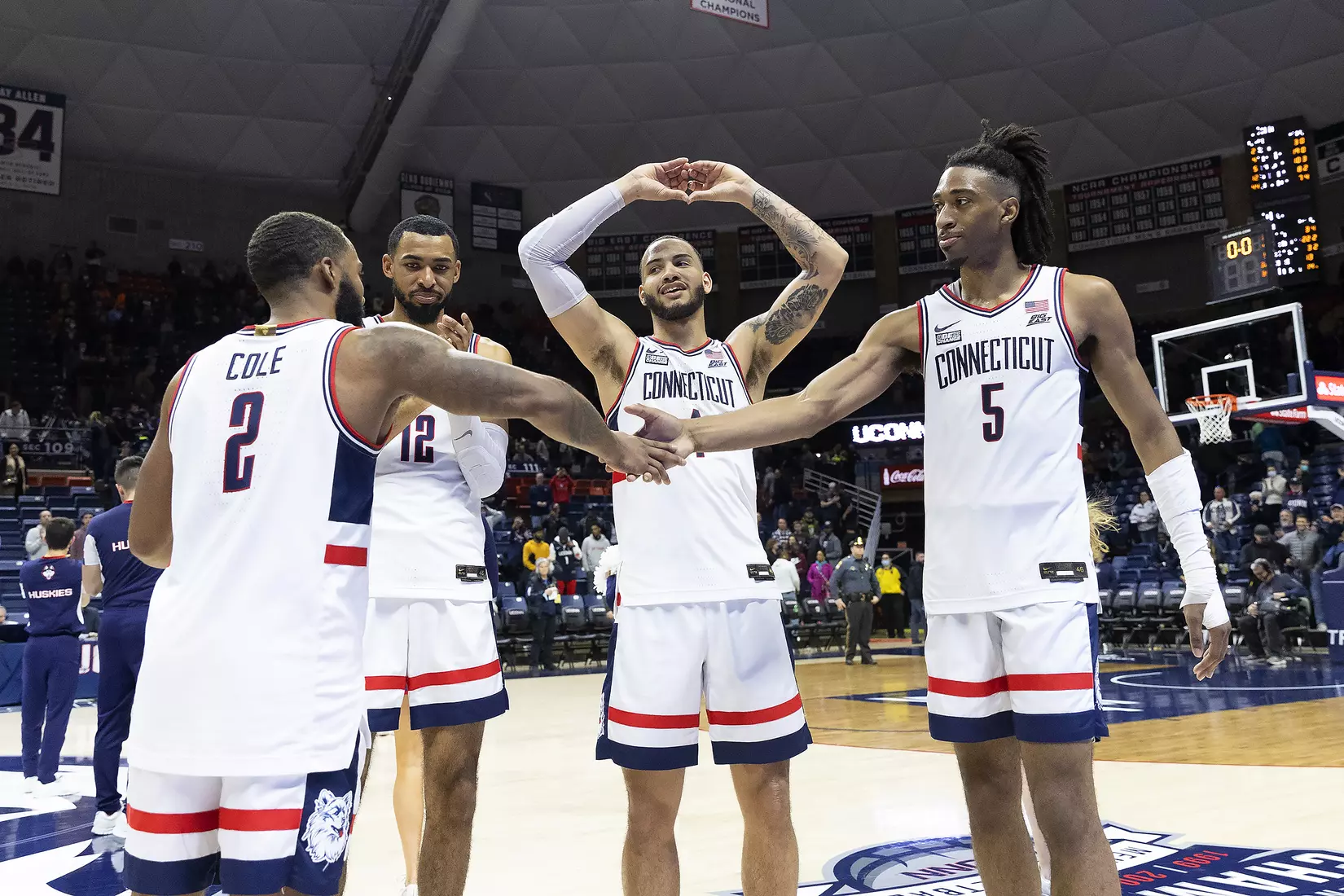 UConn vs DePaul at Gampel Pavilion 3/5/22