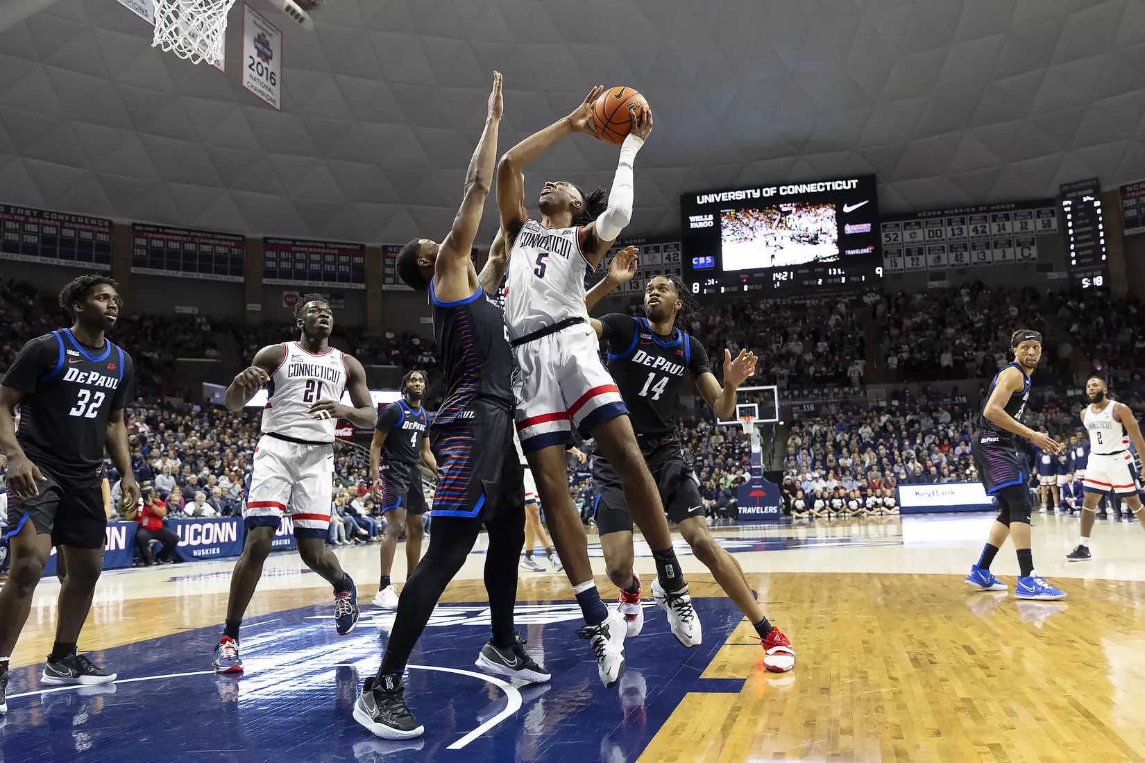UConn vs DePaul at Gampel Pavilion 3/5/22