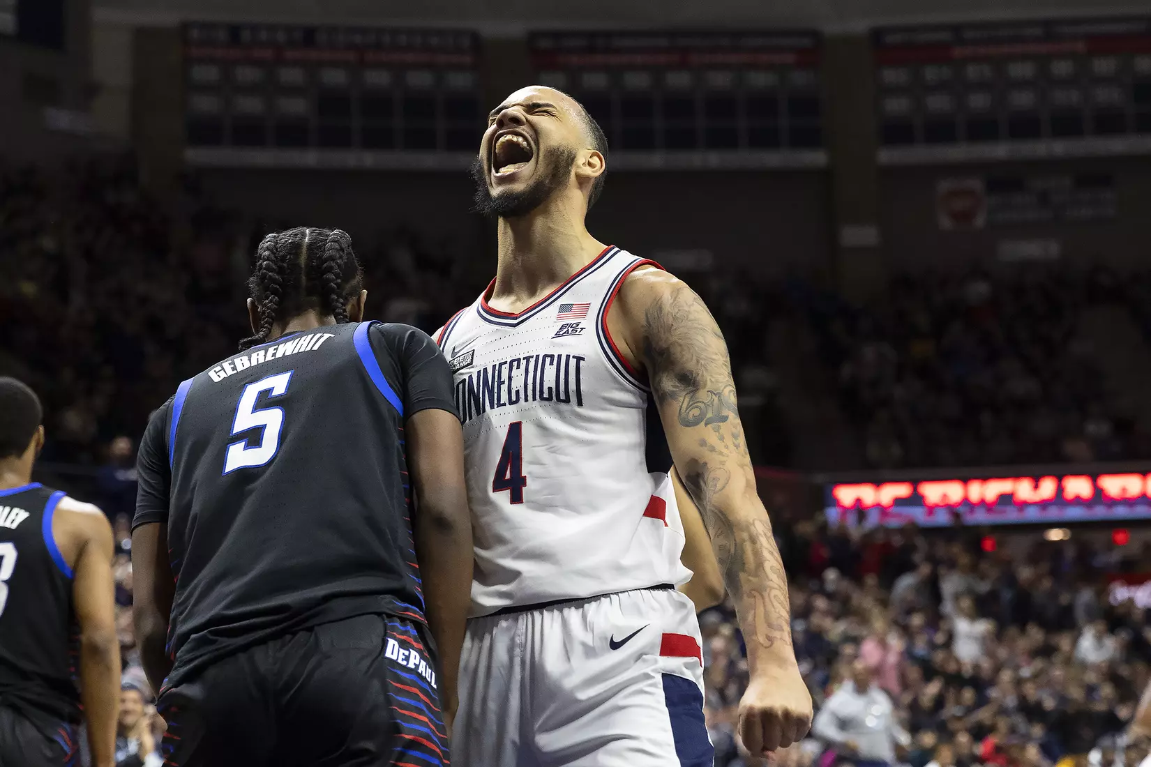 UConn vs DePaul at Gampel Pavilion 3/5/22