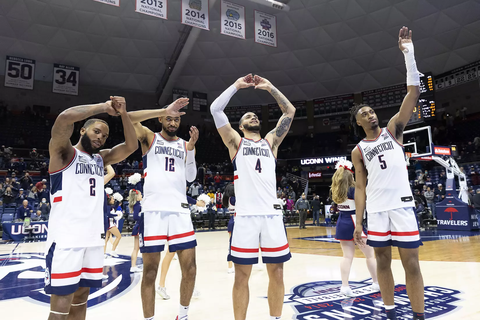 UConn vs DePaul at Gampel Pavilion 3/5/22