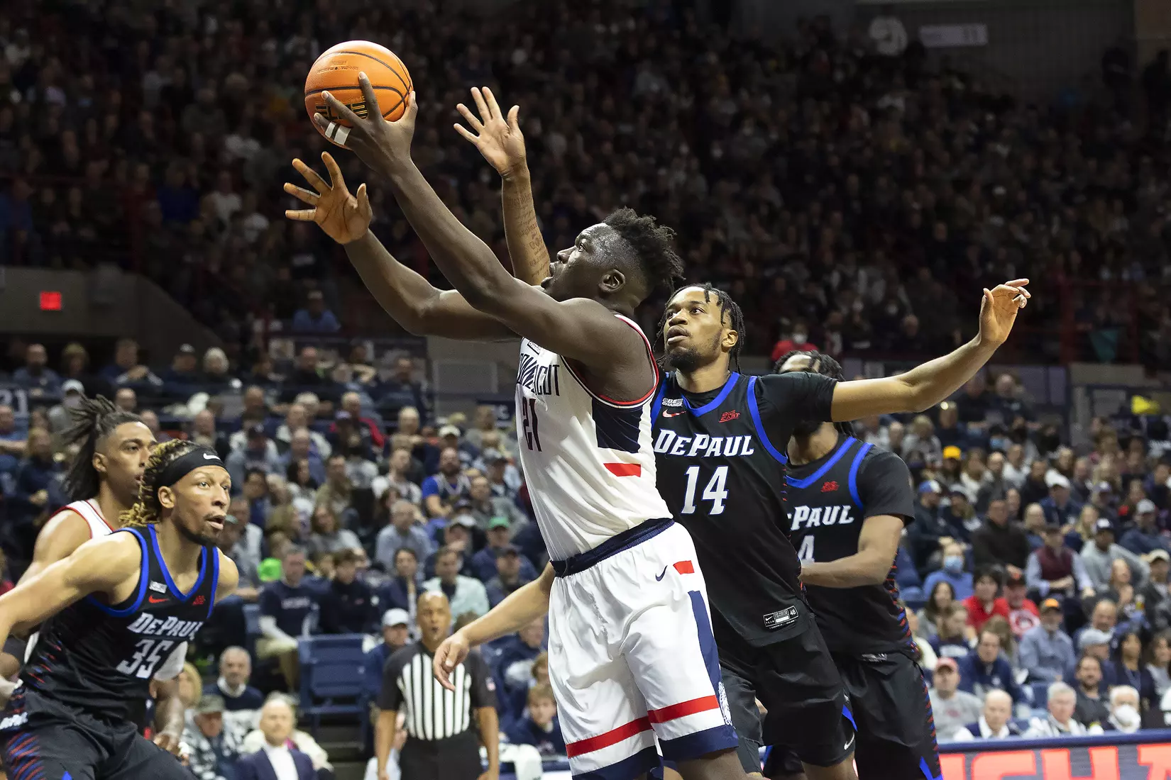 UConn vs DePaul at Gampel Pavilion 3/5/22