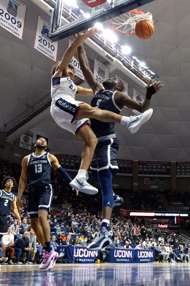 UConn vs Georgetown at Gampel Pavilion, 1/25/22