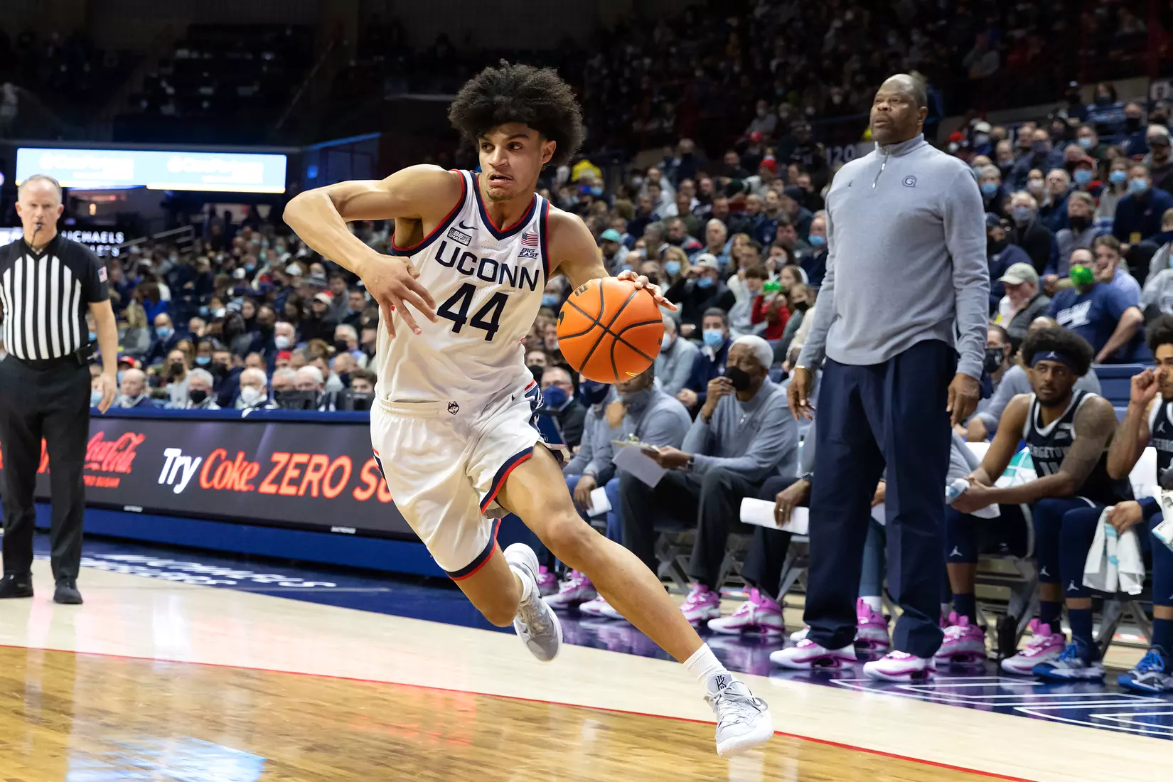 UConn vs Georgetown at Gampel Pavilion, 1/25/22
