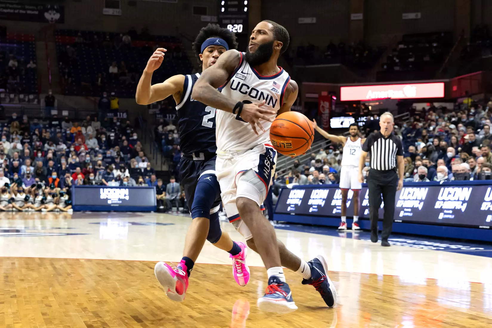 UConn vs Georgetown at Gampel Pavilion, 1/25/22