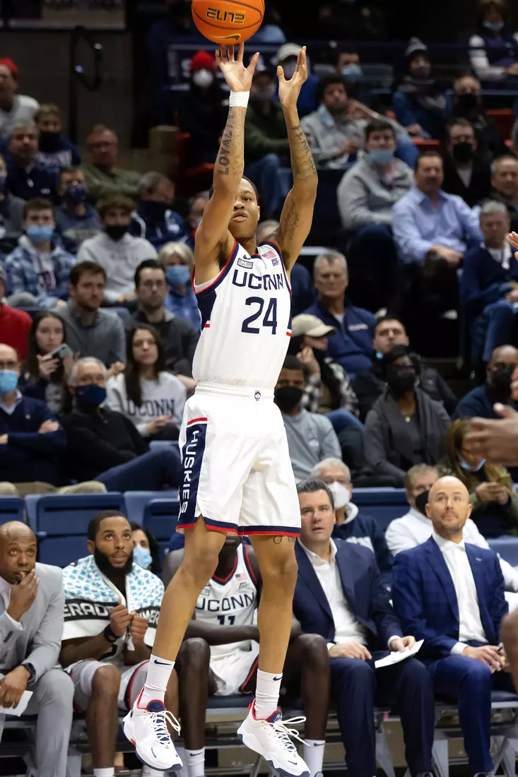 UConn vs Georgetown at Gampel Pavilion, 1/25/22