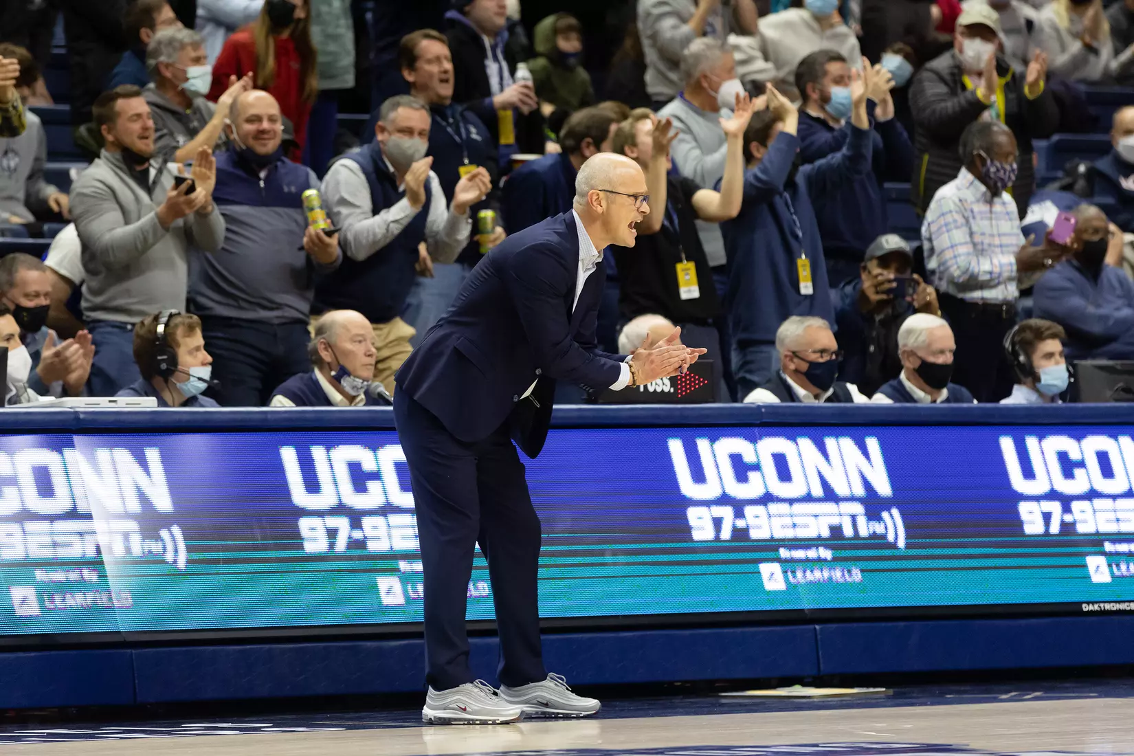 UConn vs Georgetown at Gampel Pavilion, 1/25/22