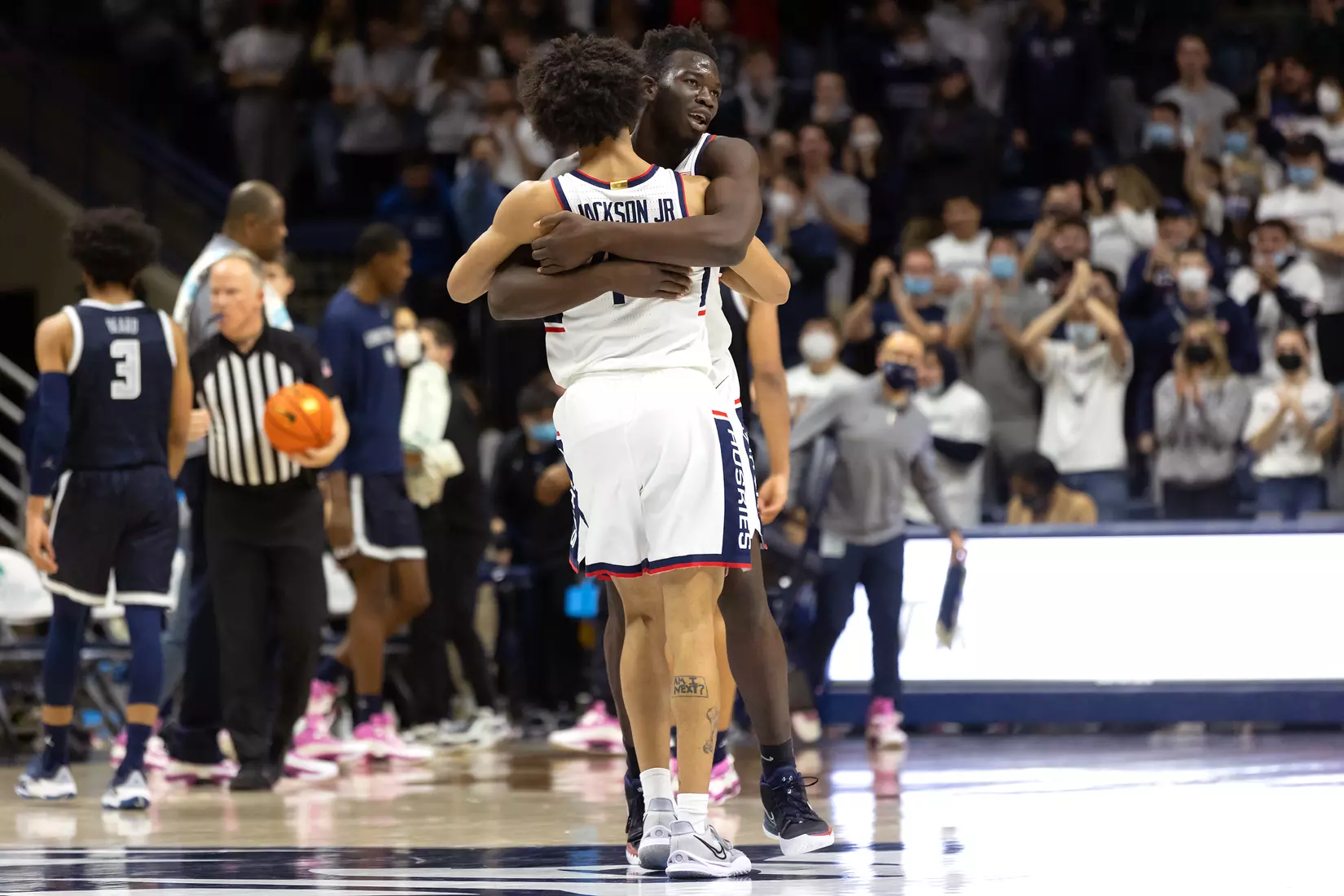 UConn vs Georgetown at Gampel Pavilion, 1/25/22