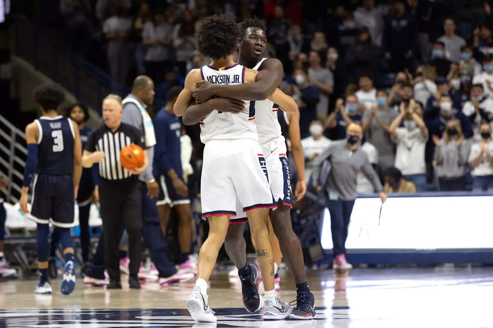 UConn vs Georgetown at Gampel Pavilion, 1/25/22