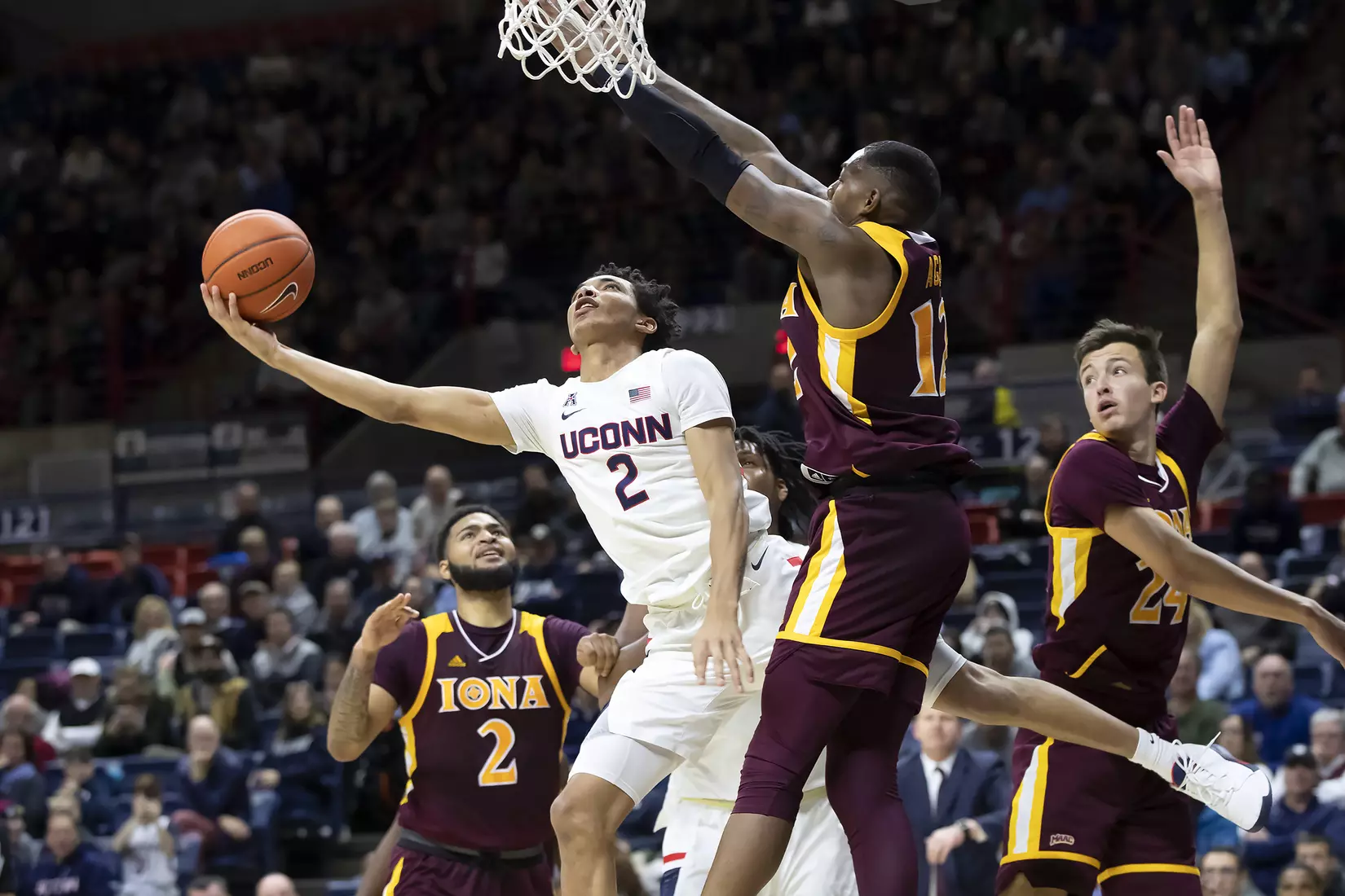 UConn vs Iona 12/4/19