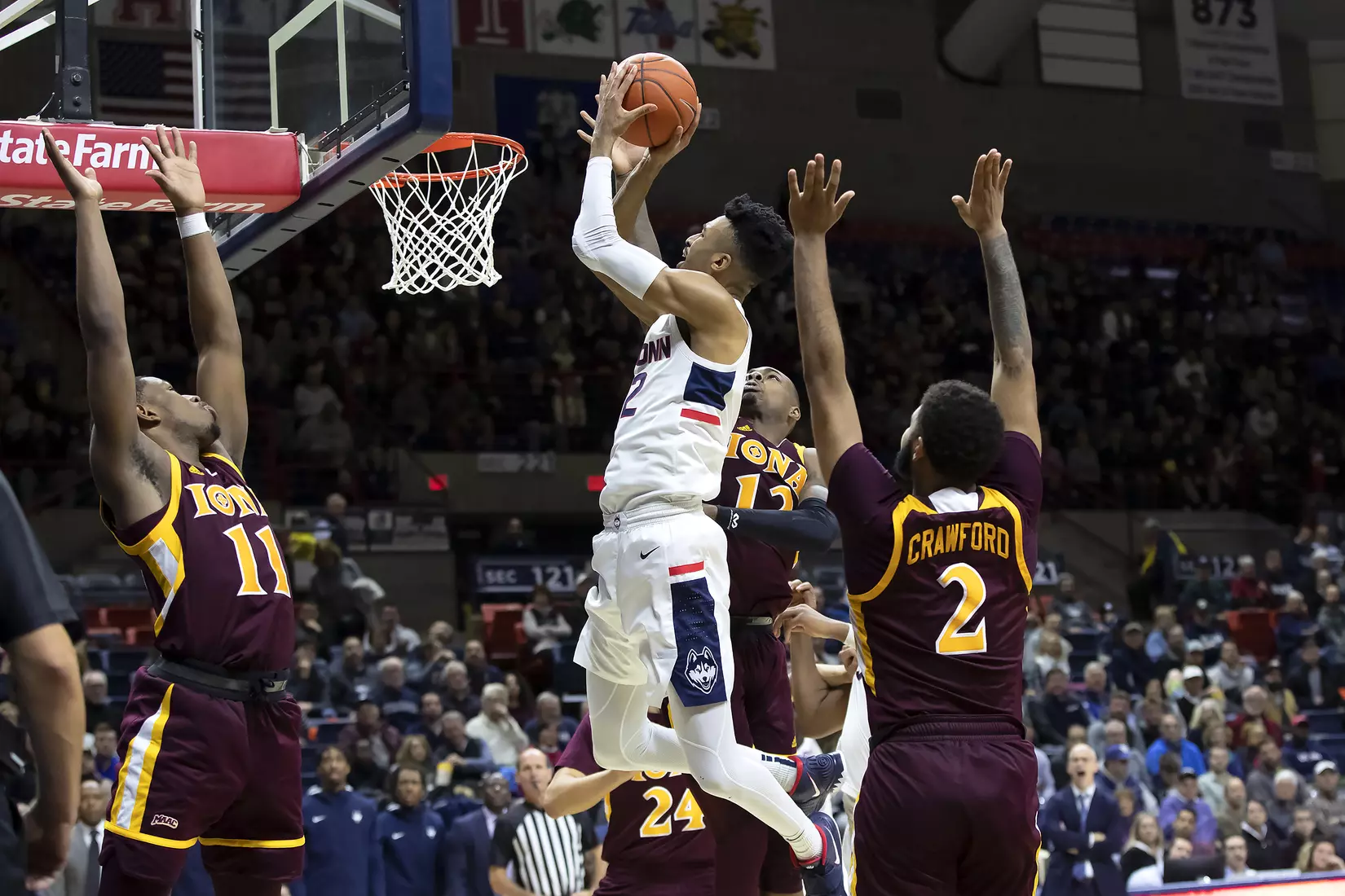 UConn vs Iona 12/4/19
