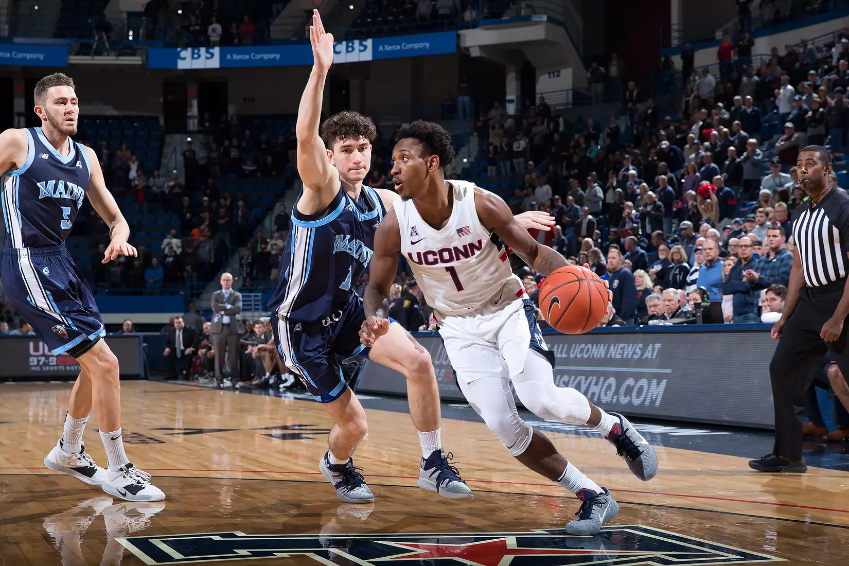 UConn vs Maine 12/1/19