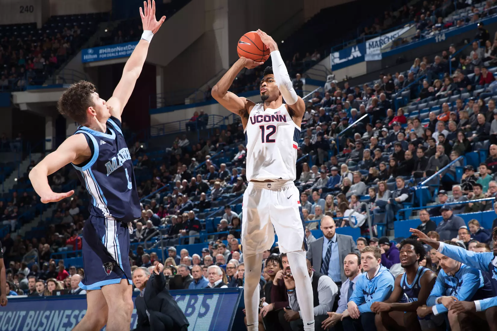 UConn vs Maine 12/1/19