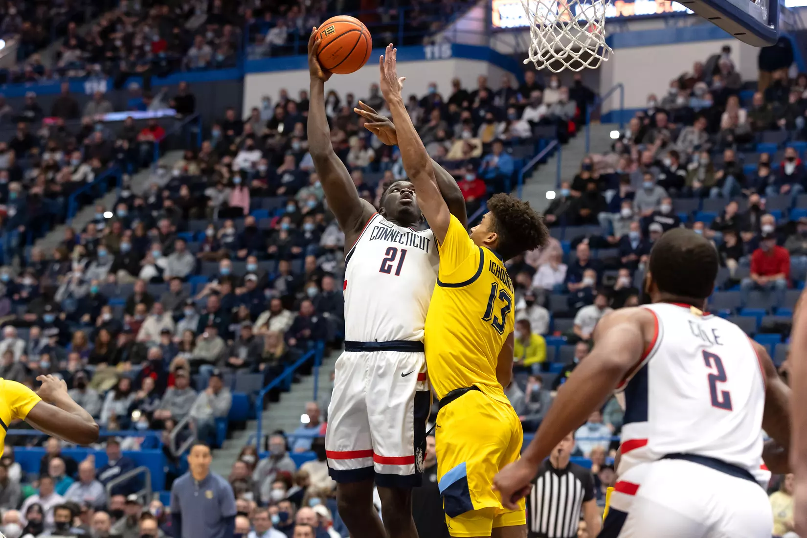 UConn vs Marquette at XL Center, Hartford, CT 2/8/22