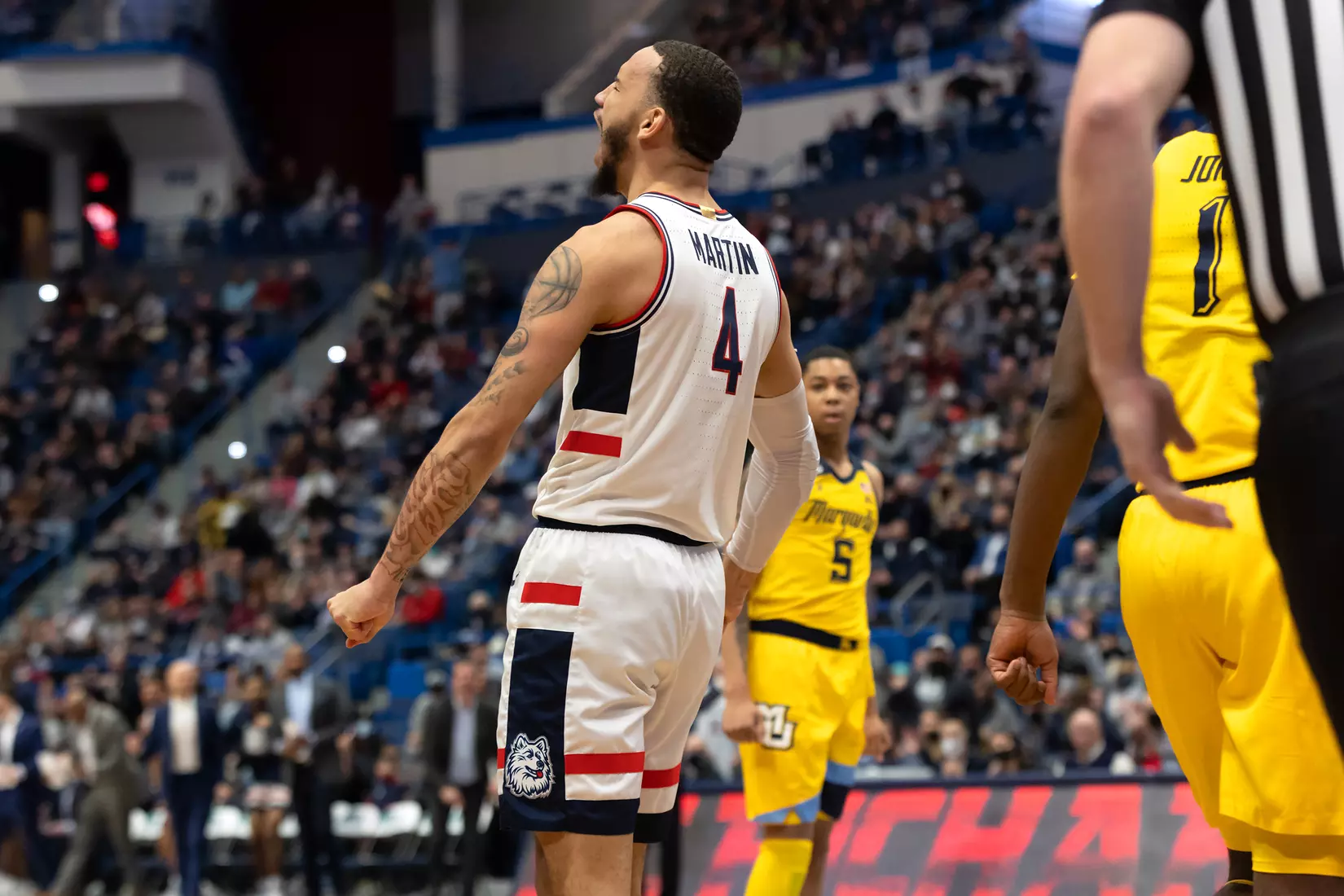 UConn vs Marquette at XL Center, Hartford, CT 2/8/22