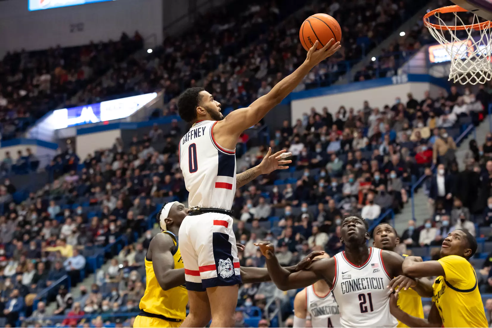 UConn vs Marquette at XL Center, Hartford, CT 2/8/22