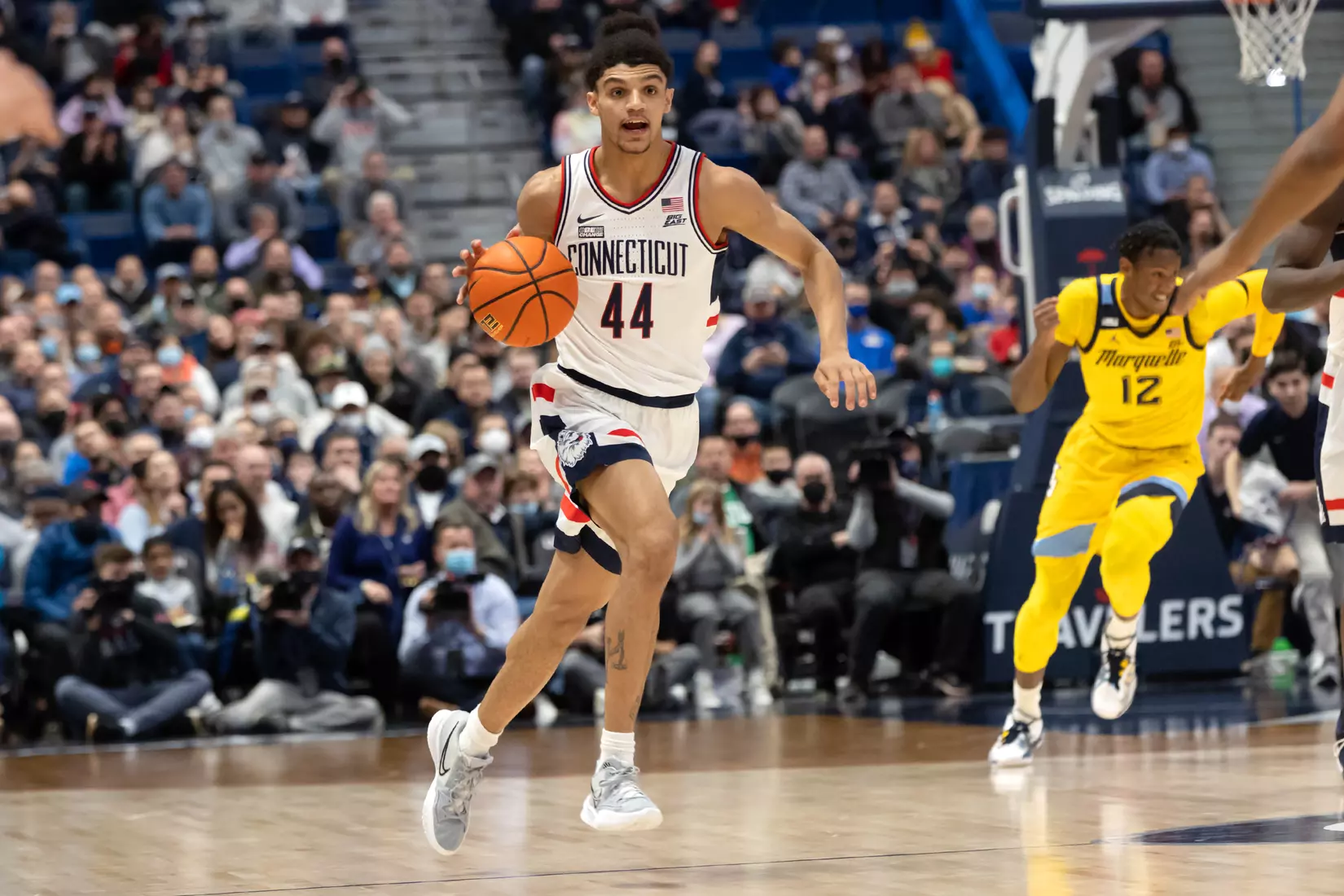 UConn vs Marquette at XL Center, Hartford, CT 2/8/22