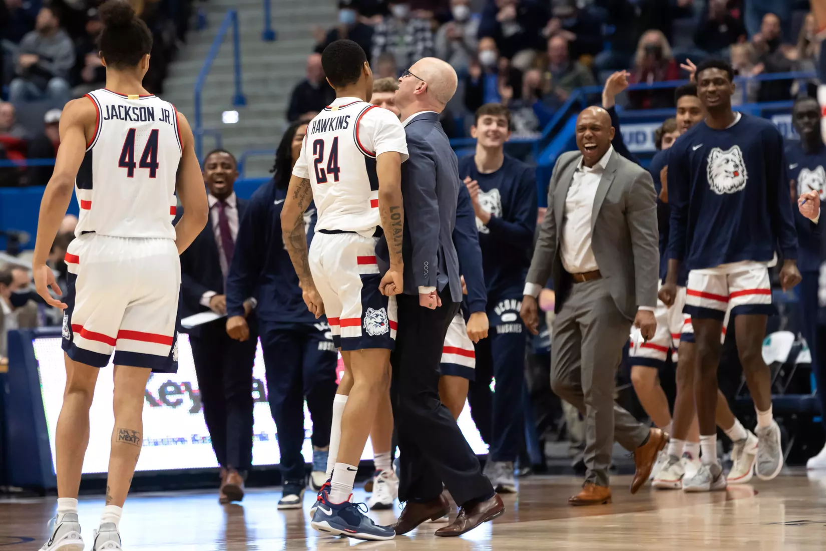 UConn vs Marquette at XL Center, Hartford, CT 2/8/22