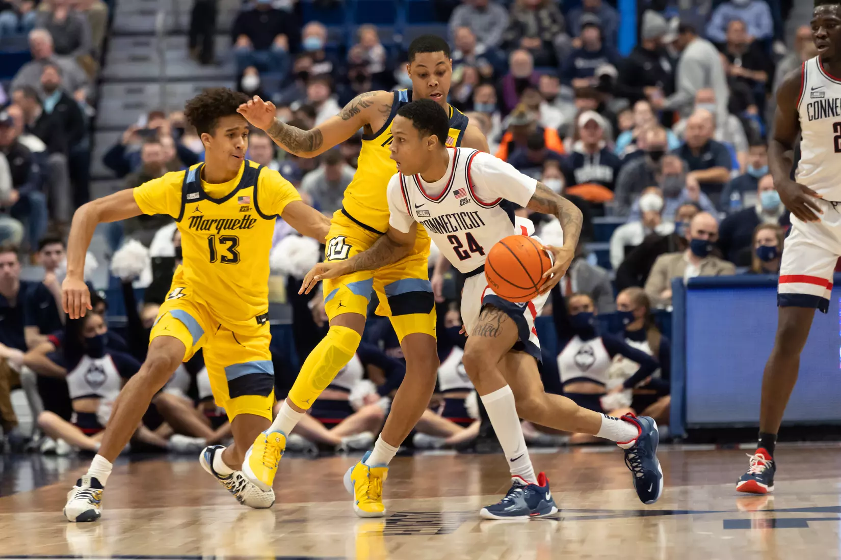 UConn vs Marquette at XL Center, Hartford, CT 2/8/22