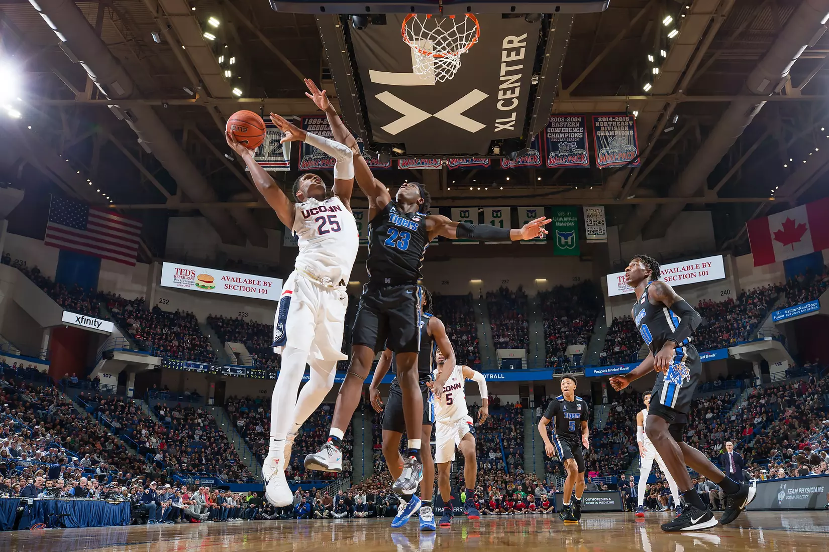UConn vs Memphis 2/16/20
