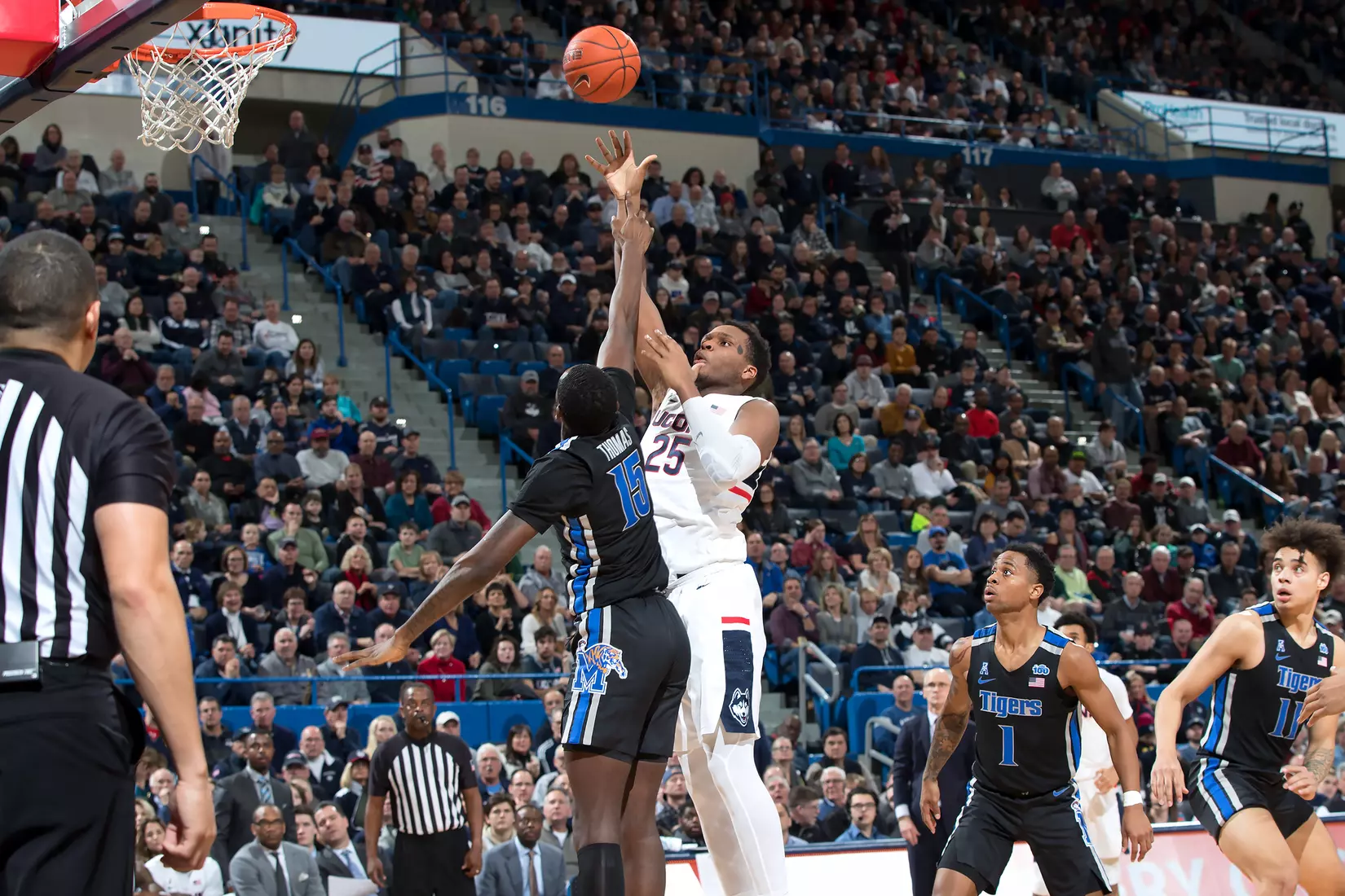 UConn vs Memphis 2/16/20