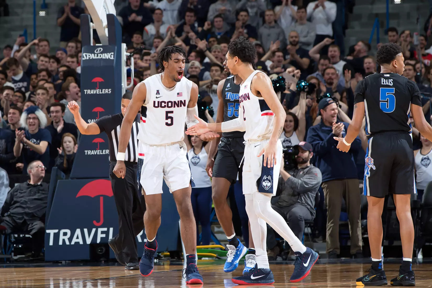 UConn vs Memphis 2/16/20
