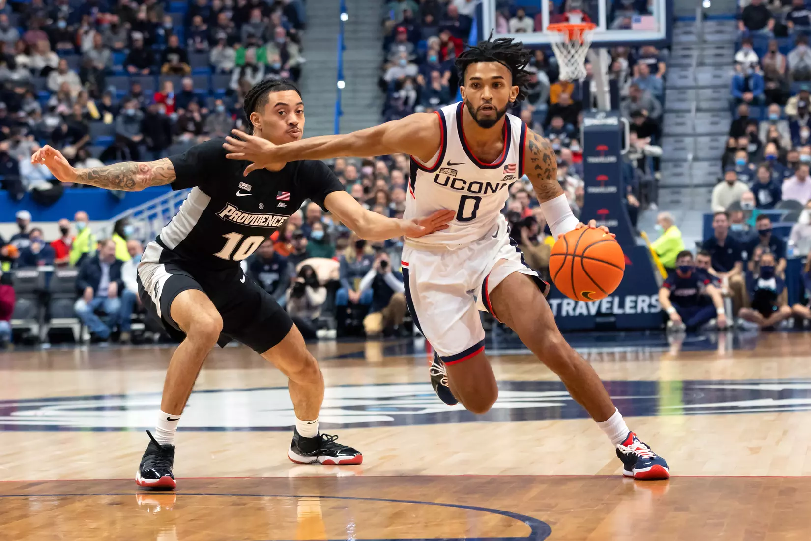 UConn vs Providence at XL Center, Hartford, CT 12/18/21