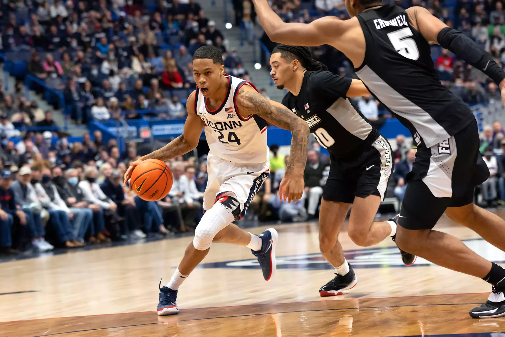 UConn vs Providence at XL Center, Hartford, CT 12/18/21
