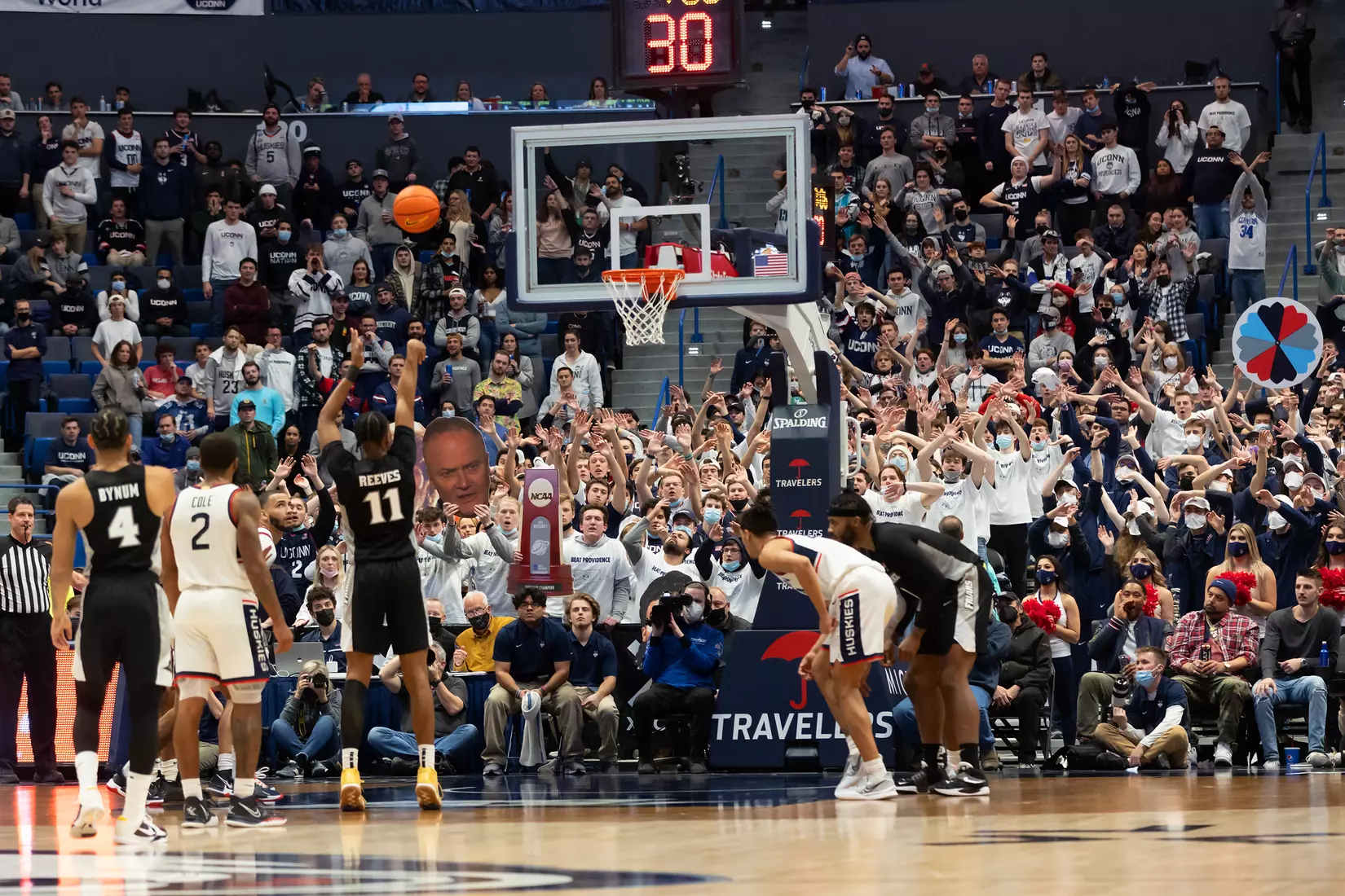 UConn vs Providence at XL Center, Hartford, CT 12/18/21