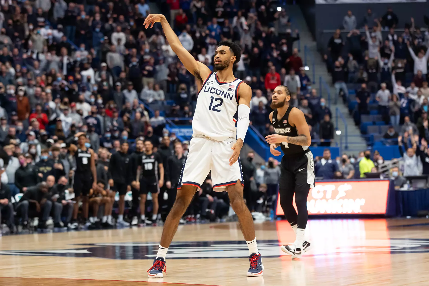 UConn vs Providence at XL Center, Hartford, CT 12/18/21