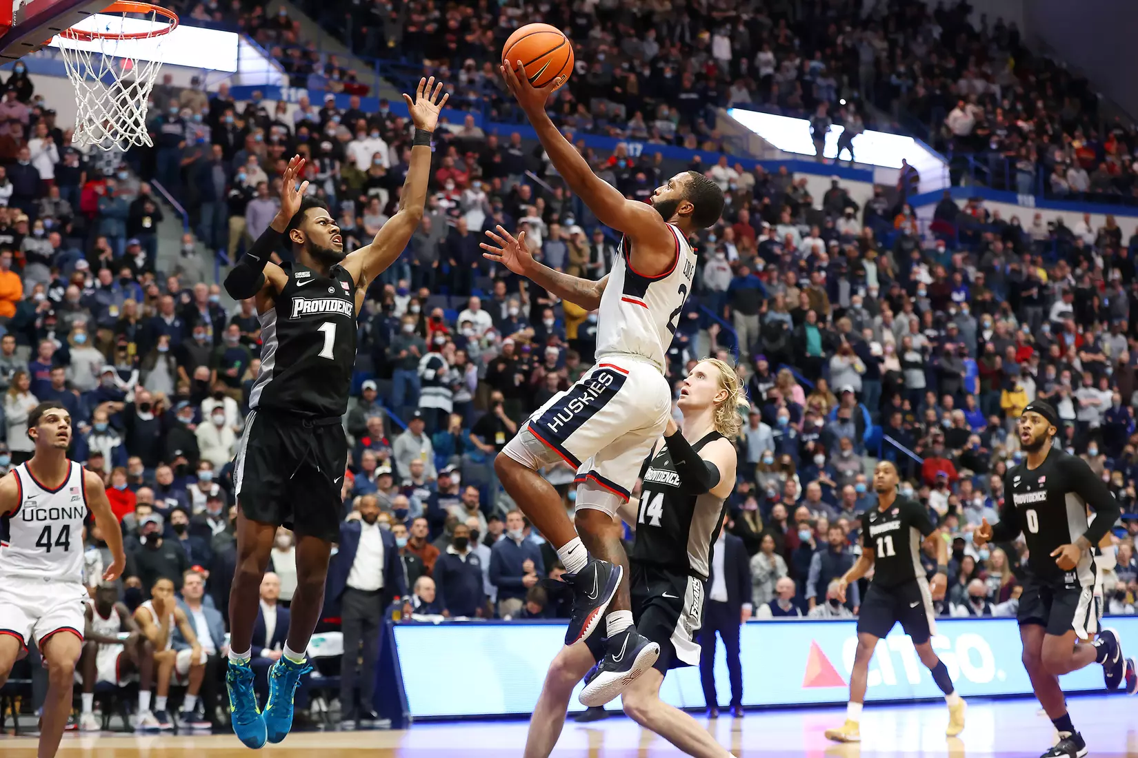 UConn vs Providence at XL Center, Hartford, CT 12/18/21