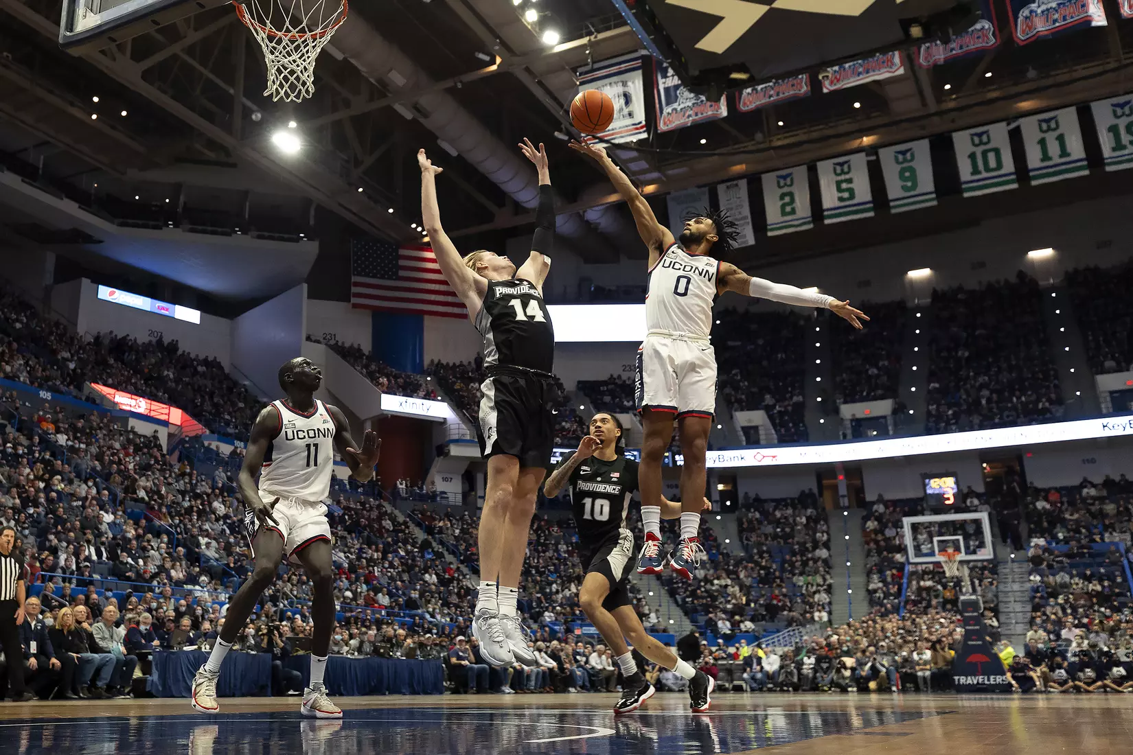 UConn vs Providence at XL Center, Hartford, CT 12/18/21